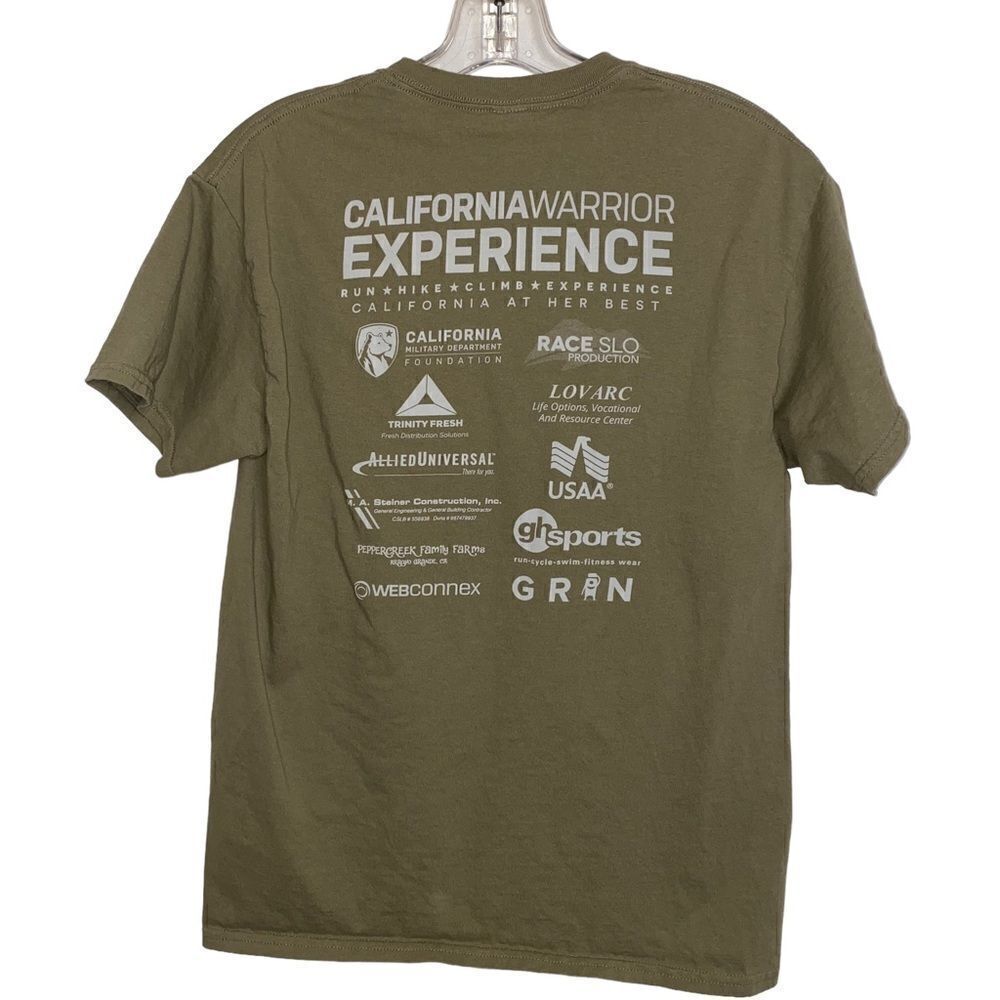 California Bear Print Basic T Shirt - Picture 5 of 5